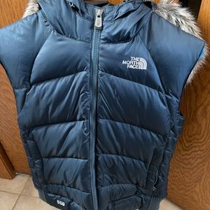 Northface women’s hooded vest